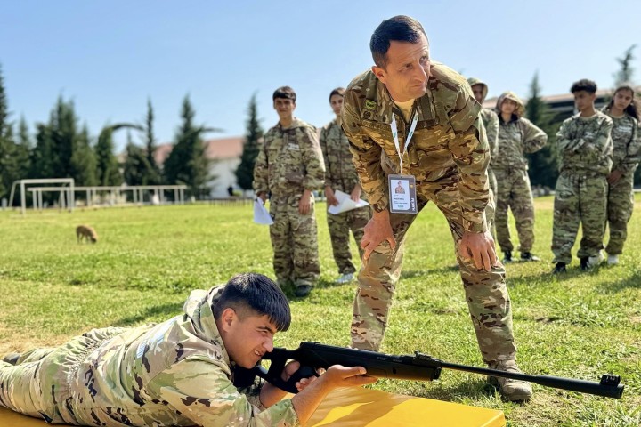 Gənclər Paytaxtı Lənkəran şəhərində "Şahin" hərbi-idman oyunu uğurla yekunlaşıb